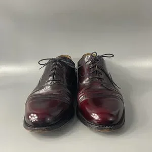 Church’s Leather Dress Shoes Burgundy Custom Grade Cap Toe Oxford Men UK 19.5 M Church main image 3